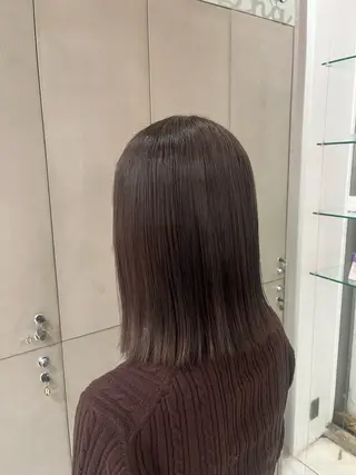ミディアム カラー D'na所属・🩰艶髪柔らかカラー ／サクラ🩰のヘアスタイル