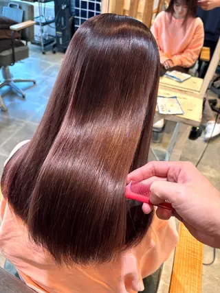 ミディアム SABO所属・⭐️縮毛矯正⭐️ 髪質改善特化⭐️海のヘアスタイル