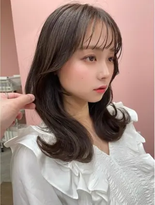 ミディアム 髪質改善特化💫 韓国ヘアAyumuのヘアスタイル
