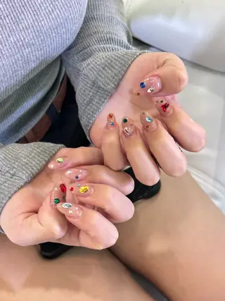 ネイル 🩶韓国/ワンホン myu🩶のネイルデザイン