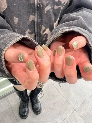 ネイル 【韓国ヘア・ネイル】 HINATA🍒のネイルデザイン