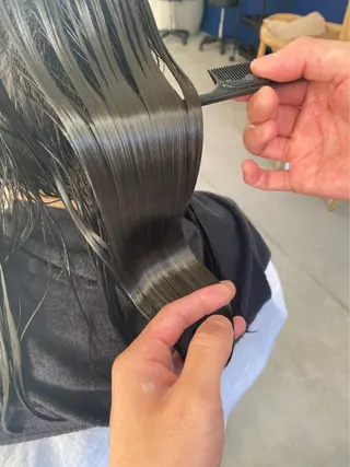 ミディアム イメチェンカット✂️ 錦糸町佐藤店長のヘアスタイル