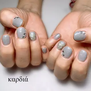 ネイル καρδιά -ｶﾙﾃﾞｨｱ-のネイルデザイン