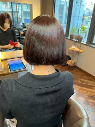 ショート カラー ヘアアレンジ ✨前田 優・2拠点✨ ✨恵比寿・札幌店✨のヘアスタイル
