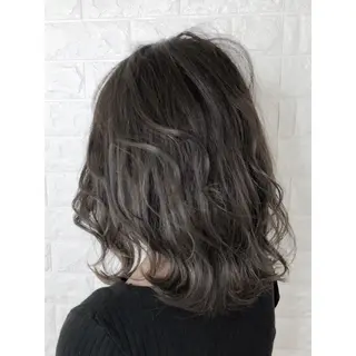 ミディアム カラー KIZU 髪質改善 オカルト怪談のヘアスタイル