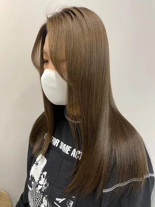 ロング HACCH所属・💠立川｜艶カラー｜ 似合わせレイヤー💠のヘアスタイル
