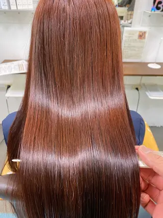 ロング カラー 【髪質改善】に特化 オリーブオイルクラブのヘアスタイル