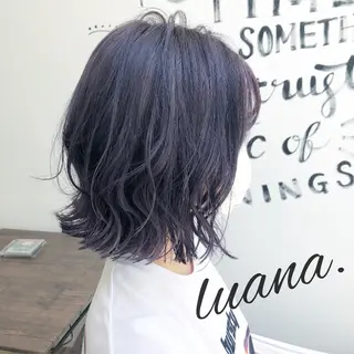 ミディアム エクステ・髪質改善・ ブリーチ・吉田大介のヘアスタイル