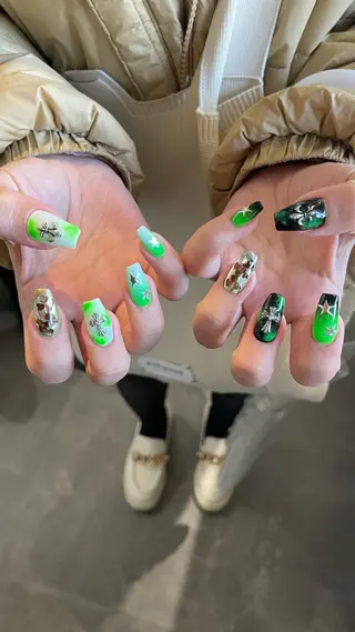 ネイル joieange 難波店 藤谷ルディアのネイルデザイン