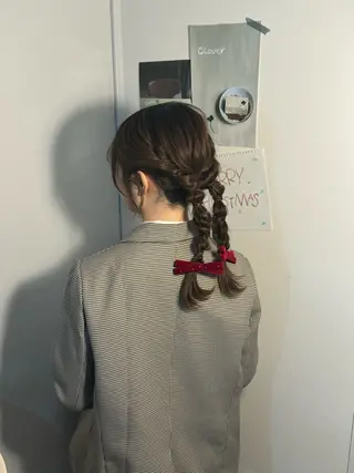 ロング ヘアアレンジ ᵐⁱᵏⁱᵏᵒ / レイヤー★のヘアスタイル