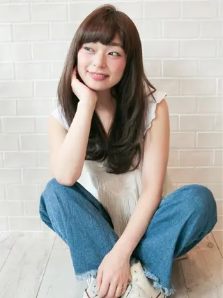 ロング カラー 🌈限定価格🌈 鈴木　瑛輔のヘアスタイル