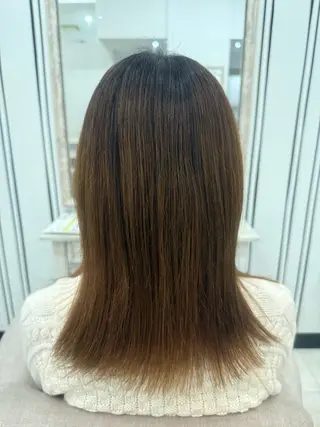 ロング Eclat【エクラ】所属・三上 莉里のヘアスタイル