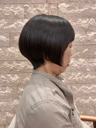 ショート 山本 美幸のヘアスタイル