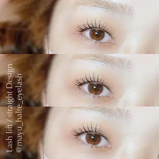 マツエク・マツパ Halte eyelashのマツエク・マツパデザイン