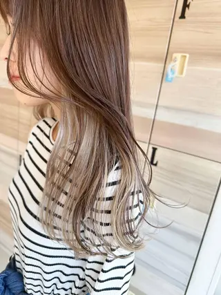 カラー 内田 敦士のヘアスタイル