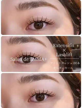 マツエク・マツパ EMMA plus．のマツエク・マツパデザイン