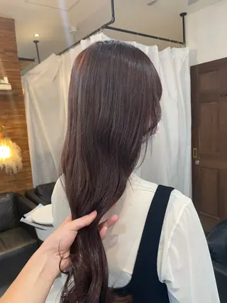 ロング カラー 顔周りカット 🎀サヤカ🎀のヘアスタイル