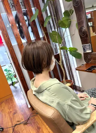 ショート カラー ✨美髪矯正&ショート の小林✨のヘアスタイル