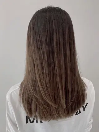 ロング ヘアアレンジ little  kasukabe所属・૭ 艶髪透明感૭ヘア カラーＡＭＩ🫧のヘアスタイル