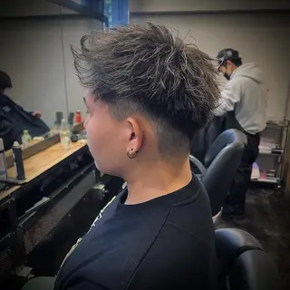 メンズ メンズ特化/パーマ/ メッシュ/竜成のヘアスタイル