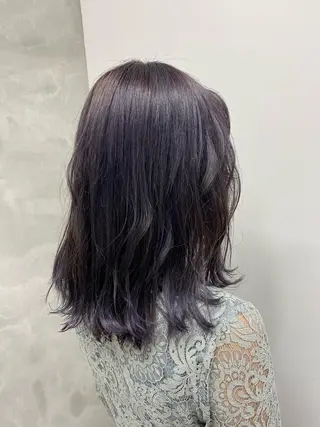 セミロング 村山 豪歩のヘアスタイル