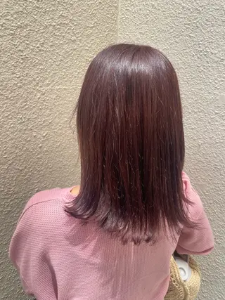 ミディアム カラー 🌼FERIA 桃山台 えり🌼のヘアスタイル