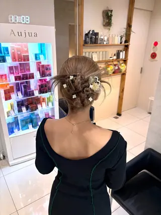 ヘアアレンジ ヘアアレンジ /ネイル/美波のヘアスタイル