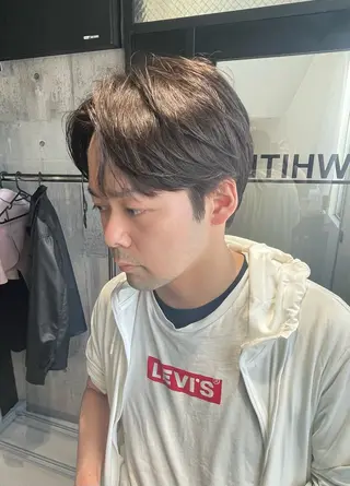 カラー メンズ 髪質改善/艶カラー Hiroakiのヘアスタイル
