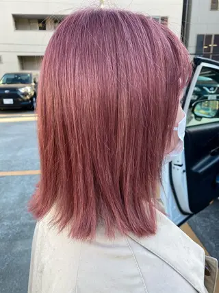 ミディアム カラー chic.🍋 Kirariのヘアスタイル