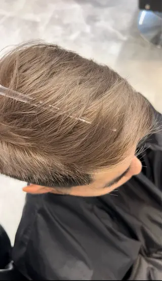 カラー メンズ TOMONA👑 GiseL梅田店のヘアスタイル