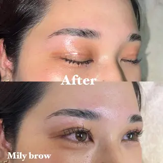 パーマ キッズ マツエク・マツパ アイブロウ アイブロウサロンMily所属・眉毛/美肌の専門店 Mily🍒ミウィの眉毛・アイブロウイメージ
