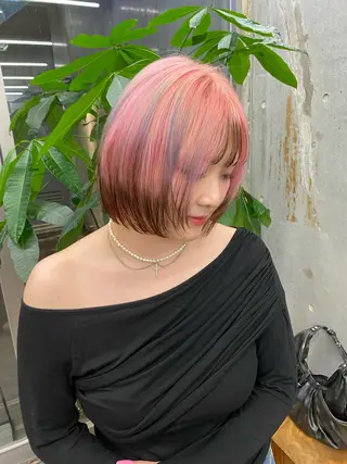 ショート カラー ✨️艶ハイトーン特化 ✨️佐藤望のヘアスタイル
