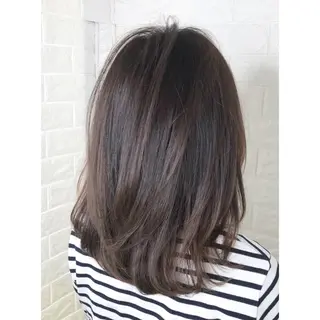 ミディアム カラー KIZU 髪質改善 オカルト怪談のヘアスタイル