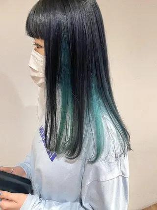 ロング カラー 🌈🌸あおき みちる🌟💗のヘアスタイル