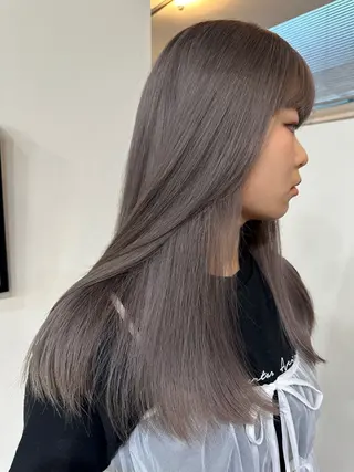 ロング カラー 磯　亜由香 🌷ブリーチのヘアスタイル