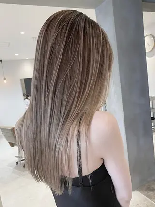 カラー miu /Lote.一宮のヘアスタイル