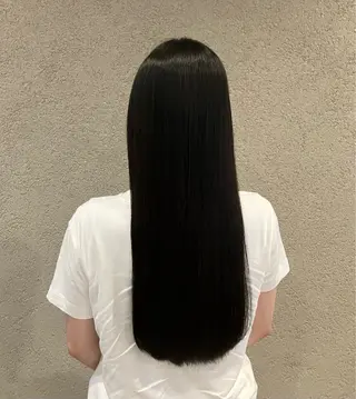 ロング パーマ 山田 莉帆のヘアスタイル