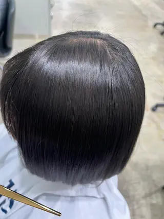 ミディアム 美髪×縮毛矯正 水上真由美😘のヘアスタイル