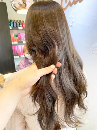 ロング カラー パーマ 🥣 hashi 🛋️のヘアスタイル