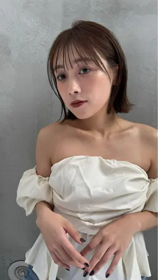 ショート ❤️ボブ/髪質改善 タッセルボブ/ユウキのヘアスタイル