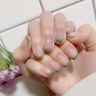 ネイル 🦋ネイルサロン ブラン🌈ゆりのネイルデザイン