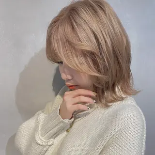 ミディアム LA.MIU★ 八王子店Mayuのヘアスタイル