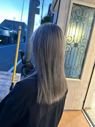 ロング カラー 🪼高評価🪼 💎柴崎の藤咲💎のヘアスタイル