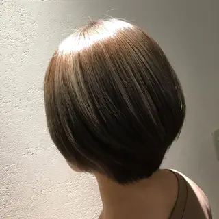 ミディアム カラー 橋本 慶司のヘアスタイル