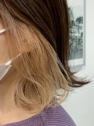 ショート カラー 平 ちひろのヘアスタイル