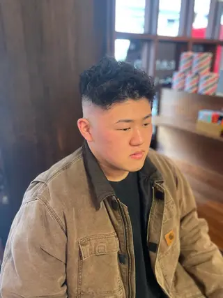 カラー メンズ 早稲田/メンズパーマ /カラー/松井聖虎のヘアスタイル