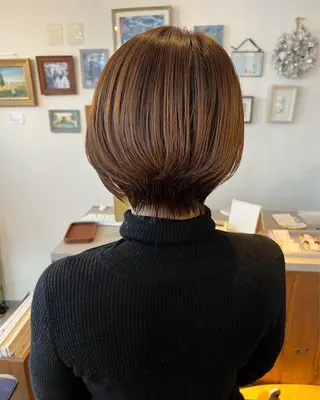 ショート カラー TREASTAR所属・松永 真弥のヘアスタイル