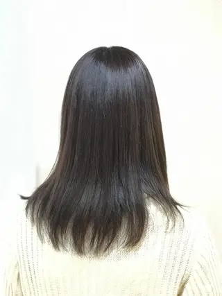 ミディアム カラー 渋谷宮益坂 omoのヘアスタイル