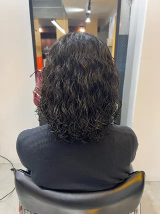 パーマ メンズ fifth神宮前 HIN★T★のヘアスタイル