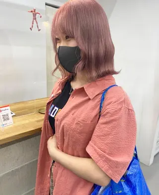 セミロング カラー arisa/暖色 /伏見/レイヤーのヘアスタイル